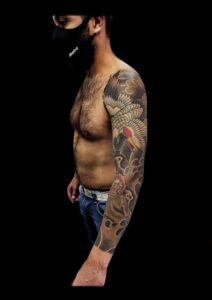 Tatuaje oriental en Barcelona